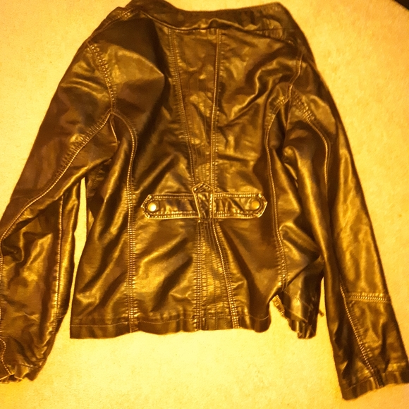 A.N.A. Faux Leather Jacket Women's - Picture 5 of 5